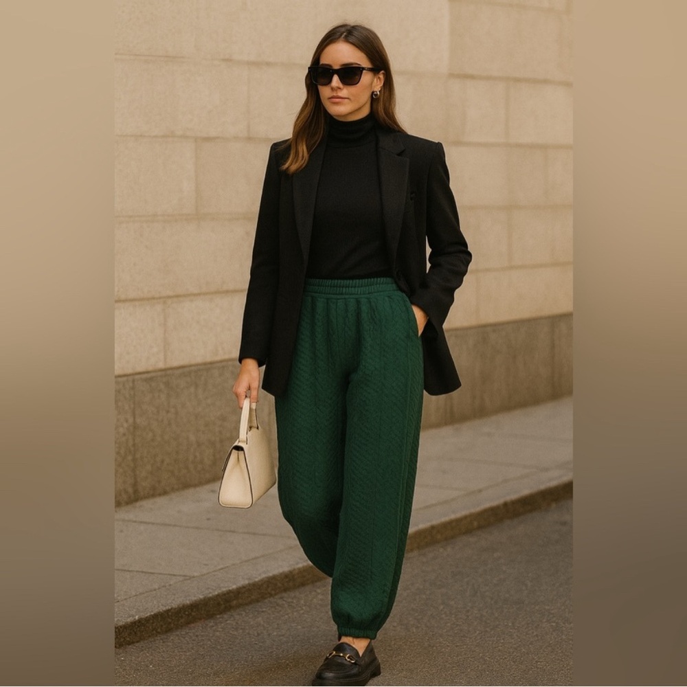 Cider Dark Green Joggers